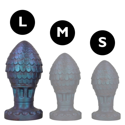 Epic - Vrakos Drachenei Analstecker Grösse L