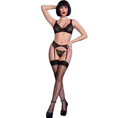 4 pieces Set Black L – Chili rose