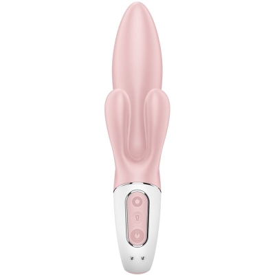 SATISFYER - AIR PUMP BUNNY 3 AUFBLASBARER KANINCHENVIBRATOR ROSA