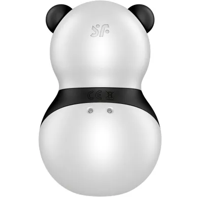 Pocket Panda Stimulator & Vibrator Black White