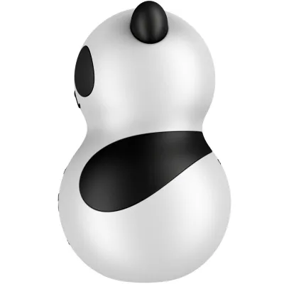 Pocket Panda Stimulator & Vibrator Black White