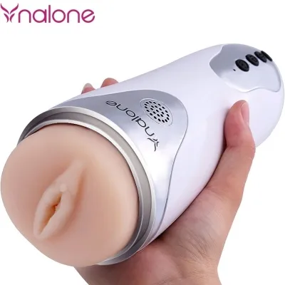 Magician Masturbator Mit Vibration Weiss – Nalone