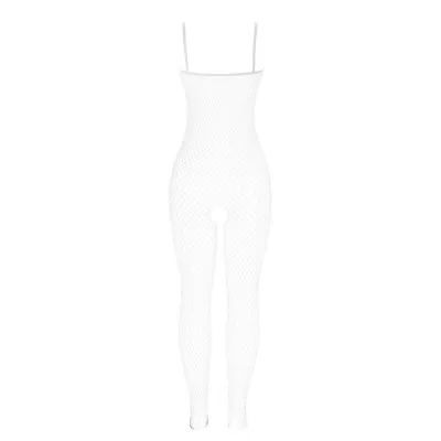 Bodystocking Weisses Netz Mit Schleifen Im Schritt – Subblime