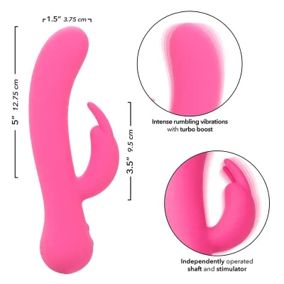 First Time Vibrator Rabbit Wiederaufladbar Rosa | Calex
