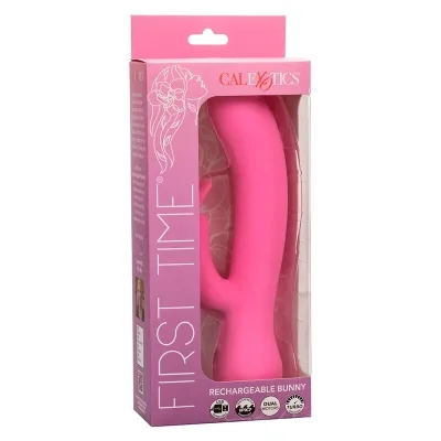 First Time Vibrator Rabbit Wiederaufladbar Rosa | Calex