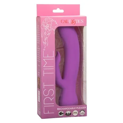 First Time Vibrator Pleaser Wiederaufladbar Lila | Calex