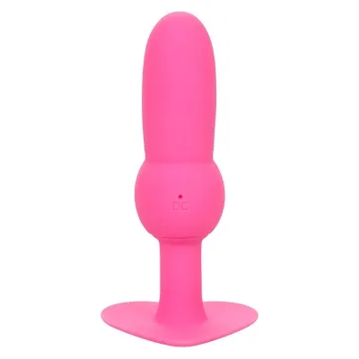 First Time Anal Plug With Bead Probe 10 Modes Pink – Calex