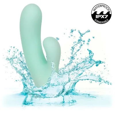 Pacifica Fiji Vibrator & EStimulator G-Spot 10 Modes Aqua | Calex