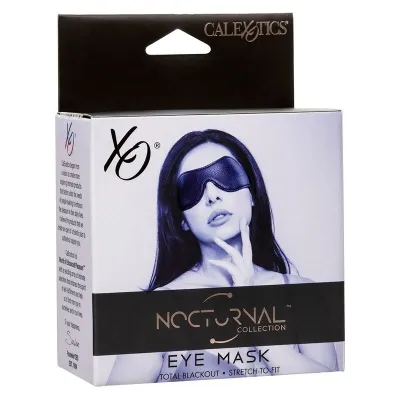 Nocturnal Eye Mask PVC Leather Black – Calex