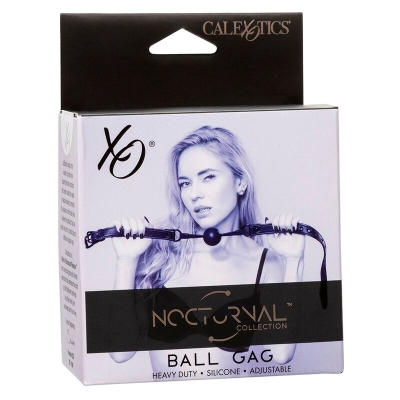 CALEXOTICS - NOCTURNAL BALL GAG SILIKON SCHWARZ