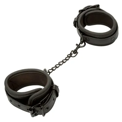 Nocturnal Fussmanschetten Leder Schwarz – Calex