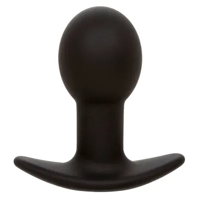 Rock Bottom Anal Plug 10 Modes Silicone Black – Calex