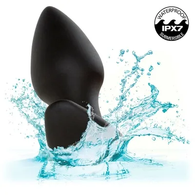 Rock Bottom Perfect Anal Plug 10 Modes Silicone Black – Calex