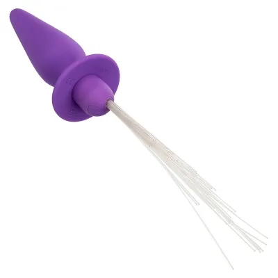 Southern Lights Light Up Analstecker 10 Modi Silikon Lila – Calex