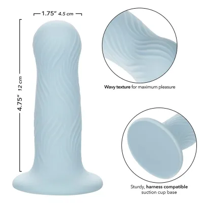 Wave Rider Schaumstoff-Analplug Blau – Calex
