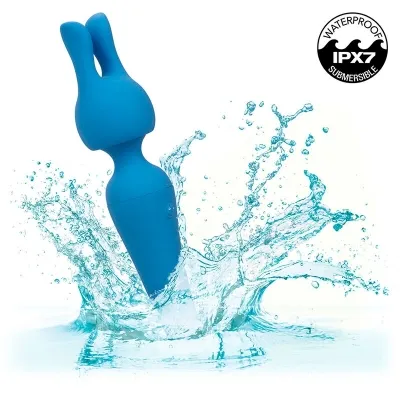Couture Kit Vibrator Wand 10 Modes Blue – Calex