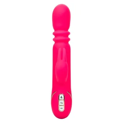 Jack Fantasy Triple Heated Vibrator Rabbit Pink | Calex
