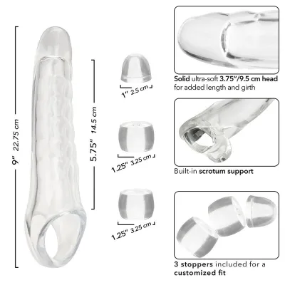 Maxx Adjustable Clear Penis Extender – Calex