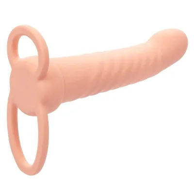 Maxx Ribbed Dual Penetrator 10 Modes Meat – Calex