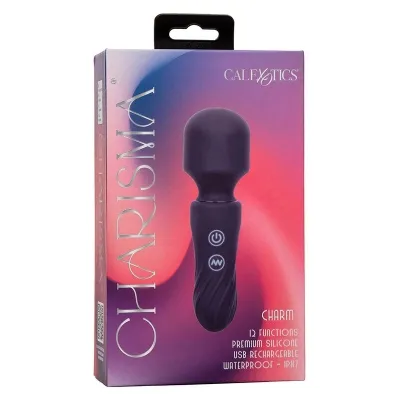Charisma Charm Massager 12 Modes Purple – Calex