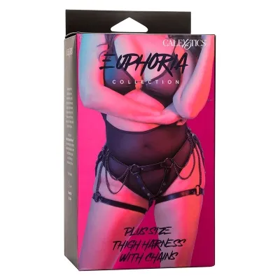 Euphoria Multichain Oberschenkelharness Premium Plus Größe – Calex