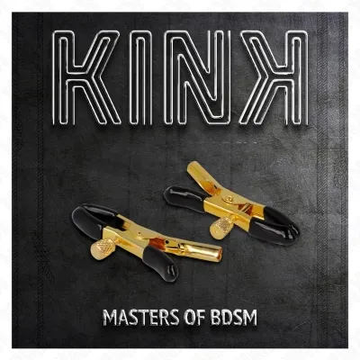 Golden nipple clamps 6cm – Kink