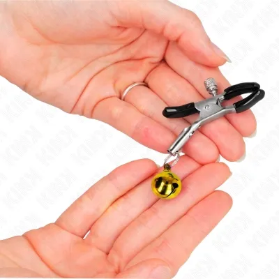 Gold Single Bell Nipple Clamp 6cm – Kink