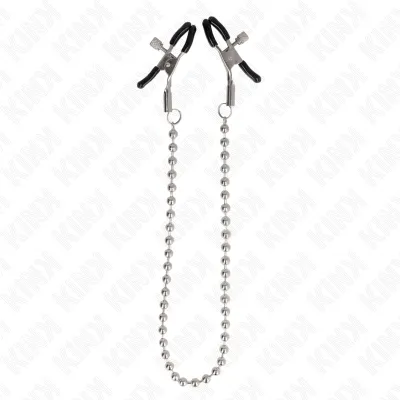 Pearl necklace nipple clamps 30cm – Kink