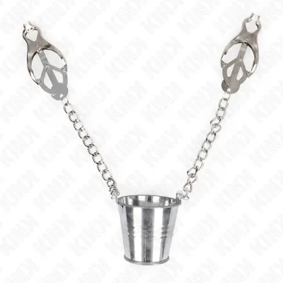 Nippelklemmen Mit Eimer Silber – Kink