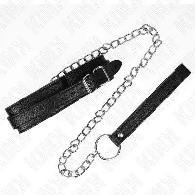 Snake Pattern Necklace and Leash 65cm – Kink