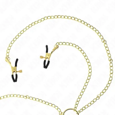 4 Adjustable Nipple and Clitoral Clamps, Gold – Kink