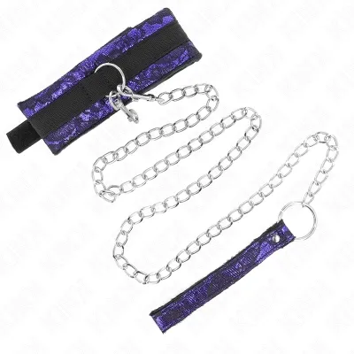 Halskette Aus Samtspitze 105cm Mit Nylonbesatz – Kink