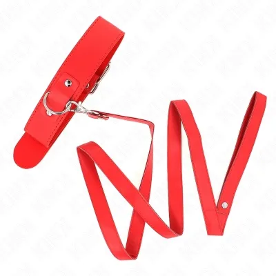 Halskette Mit Leine 116cm Rojo Gurt Verstellbar – Kink