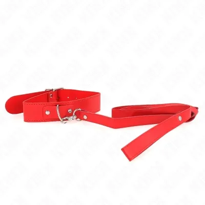 Halskette Mit Leine 116cm Rojo Gurt Verstellbar – Kink