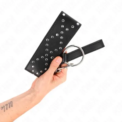 Halskette 65cm Mit Leine Mit Silbernen Nieten Modell 3 – Kink