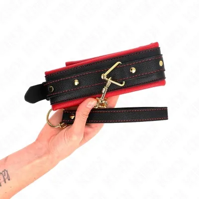 Adjustable Collar and Leash Made of Simple Fabric – Kink