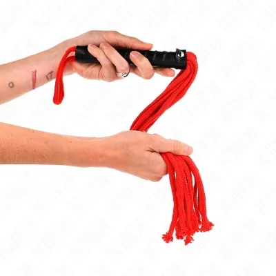 Rojo Rope Whip 56cm – Kink