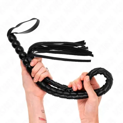 Schlangenpeitsche Mit Perlen 80cm – Kink