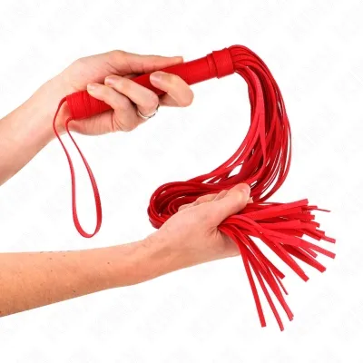 Red soft PVC whip 70cm – Kink