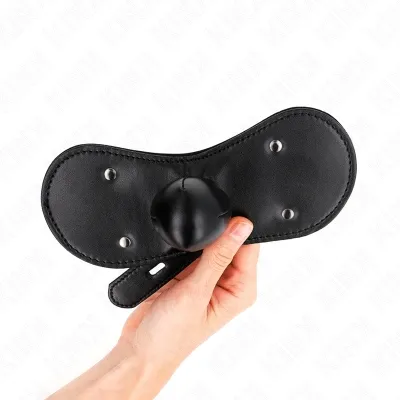 Ball Gag Mundmaske Mit Schloss Verstellbar 42-60cm – Kink