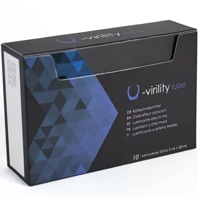 U-Virility Lube Lubricant with Cooling Effect 10 x 5ml – 500 Cosmetics