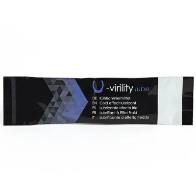 U-Virility Lube Lubricant with Cooling Effect 10 x 5ml – 500 Cosmetics