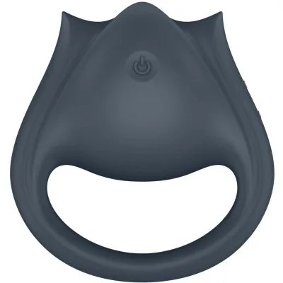Perfect Pair 2 Multivibrator 2 In 1 Cock Ring Gray | Satisfyer