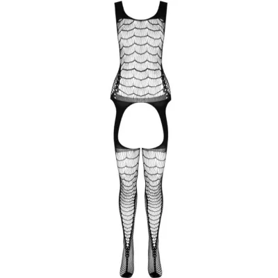 Bs 104 Bodystocking Schwarz Eine – Passion