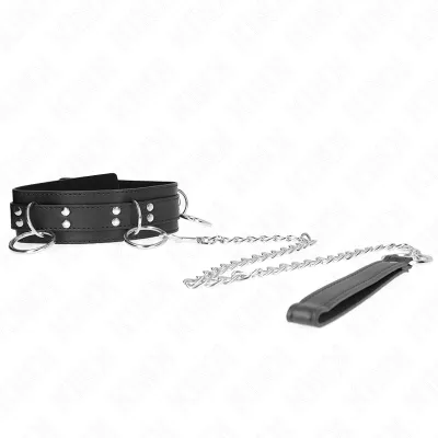3-Ring Slave Necklace with Cord 80cm 53 x 5cm – Kink