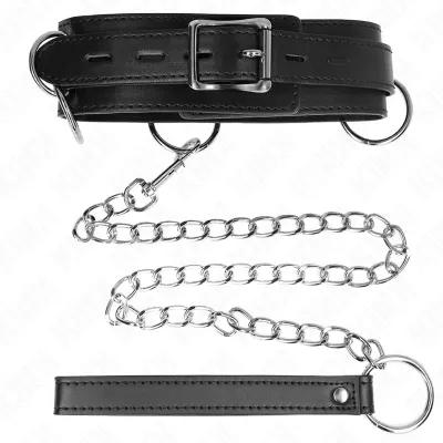 3-Ring Slave Necklace with Cord 80cm 53 x 5cm – Kink