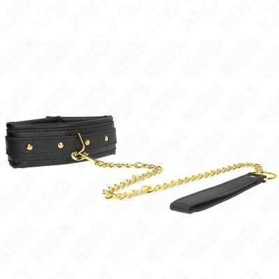 Necklace with Sponge Faux Leather Band Model 1 – Kink