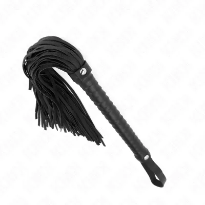 Peitsche Mit Schwarzem Strukturiertem Griff 48.5cm – Kink