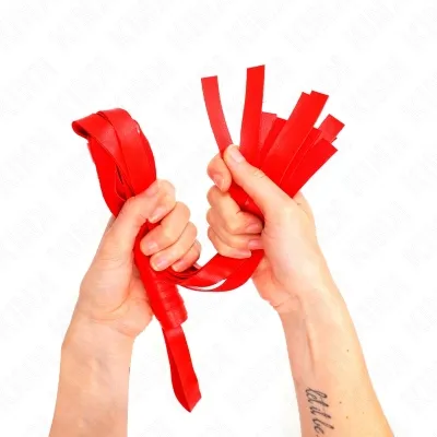 Rote Breitschwanzpeitsche 48.5cm – Kink