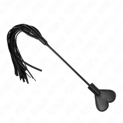 Range Whip with Heart Plate 35cm – Kink